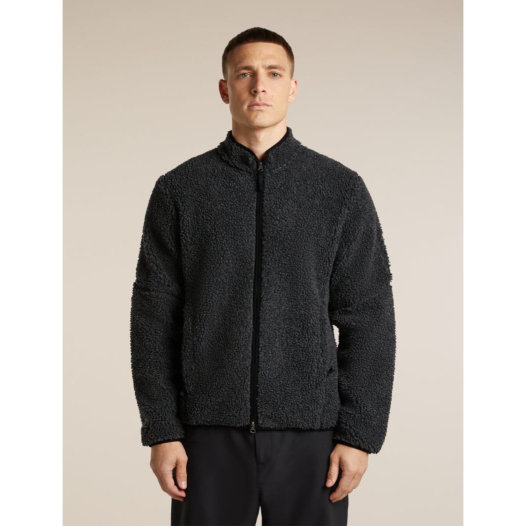 Icebreaker Men's Merino Blend 960 RealFleece High Pile Long Sleeve Zip