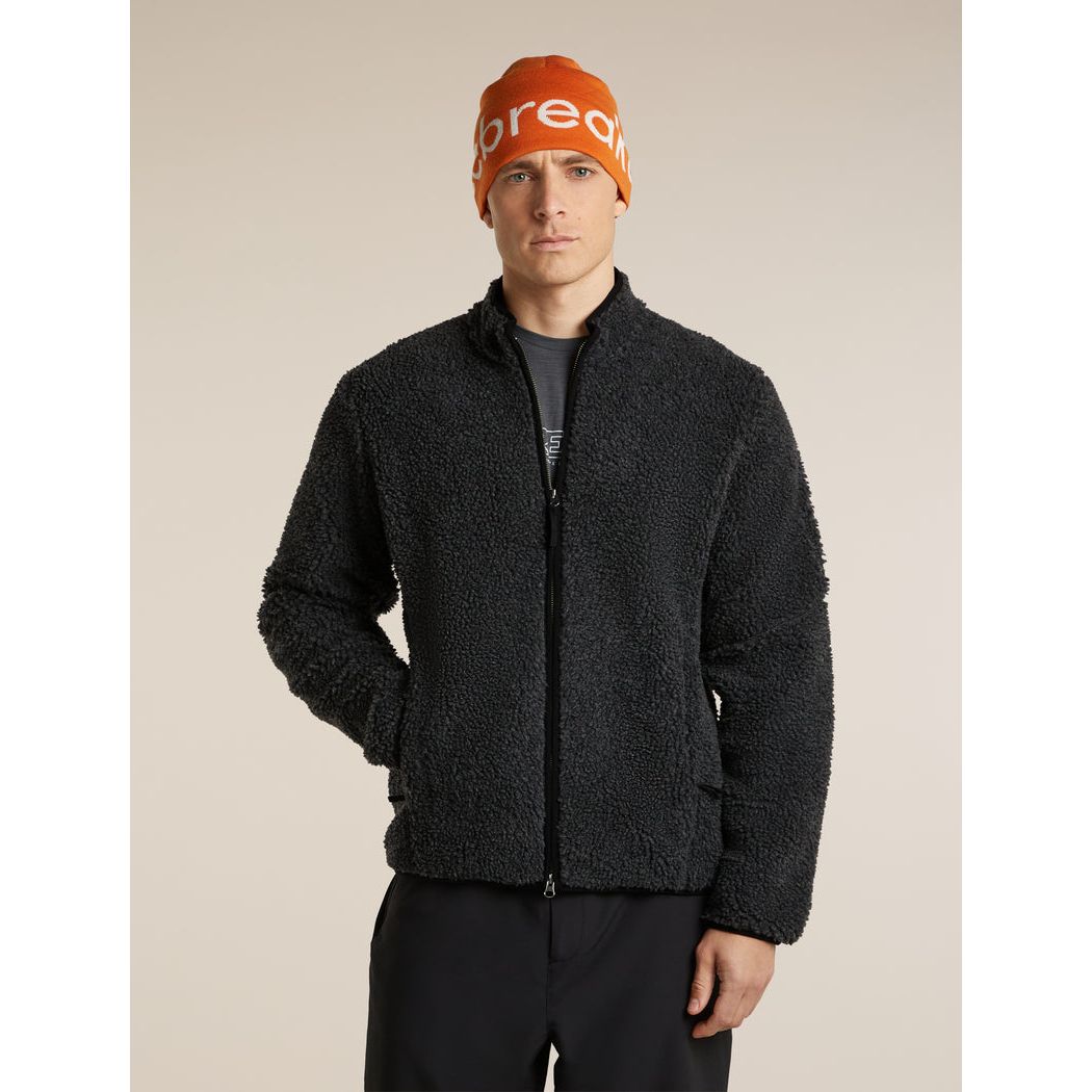 Icebreaker Men's Merino Blend 960 RealFleece High Pile Long Sleeve Zip
