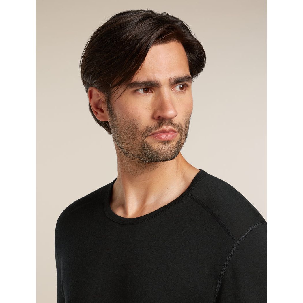 Icebreaker Men's 200 Oasis Long Sleeve Crewe Thermal Top