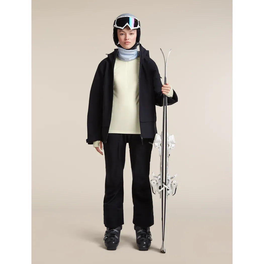Icebreaker Women's 300 MerinoFine Polar Long Sleeve Half Zip