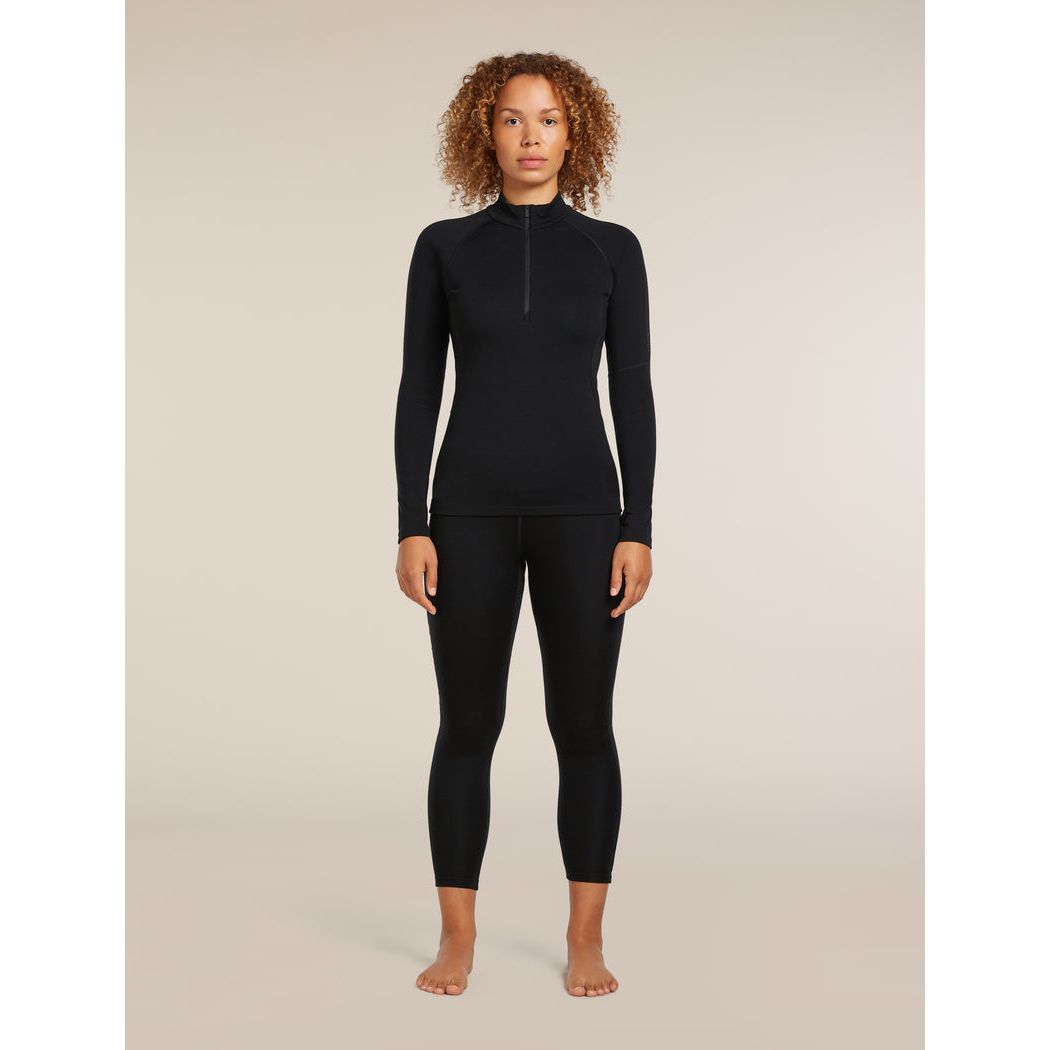 Icebreaker Women's 300 MerinoFine Polar Long Sleeve Half Zip
