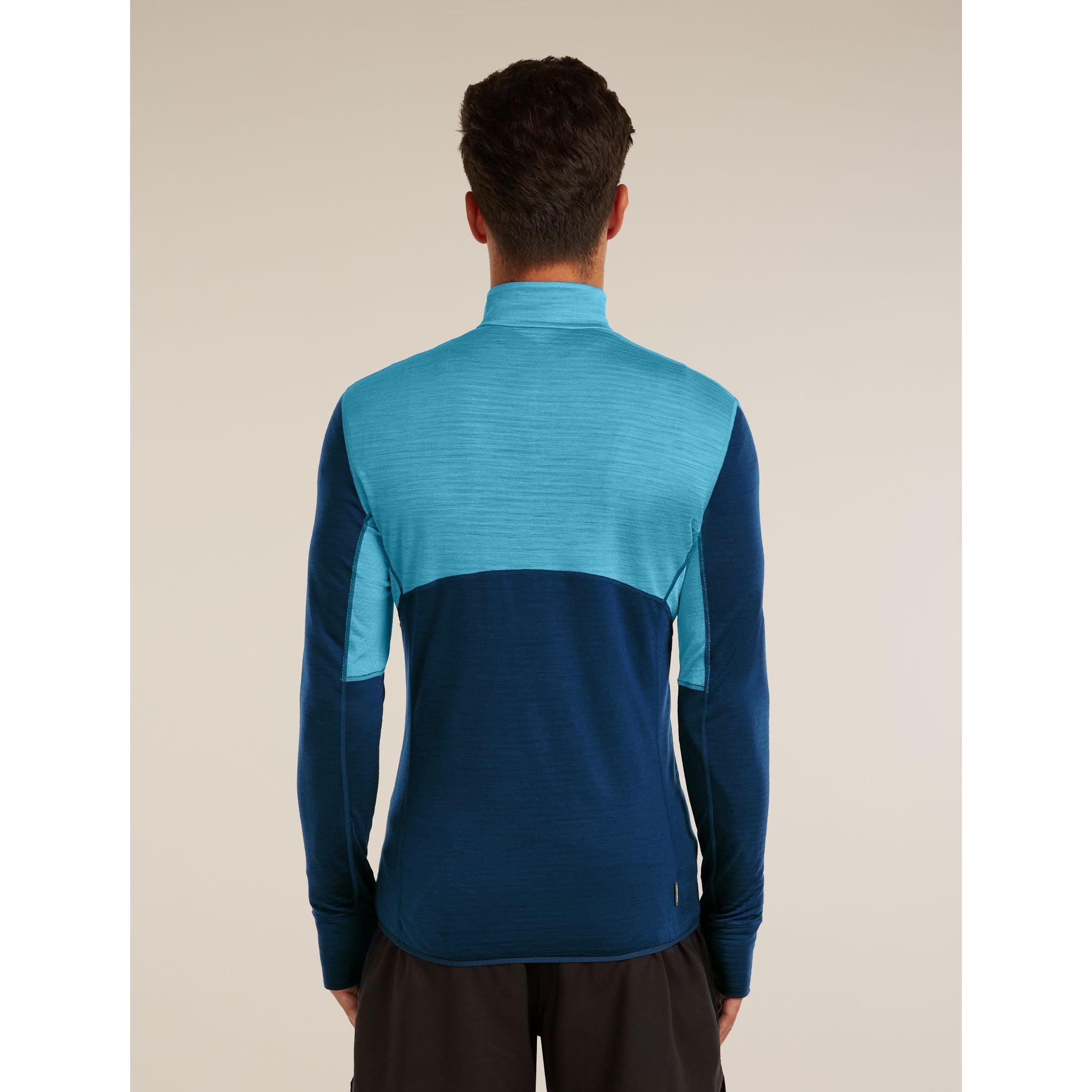 Icebreaker Men's Merino 200 RealFleece Descender Long Sleeve Half Zip