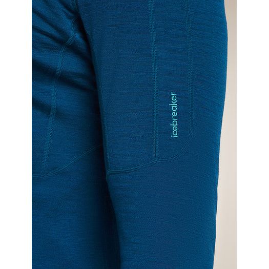 Icebreaker Men's Merino Blend 200 RealFleece Descender Long Sleeve Zip Hoodie