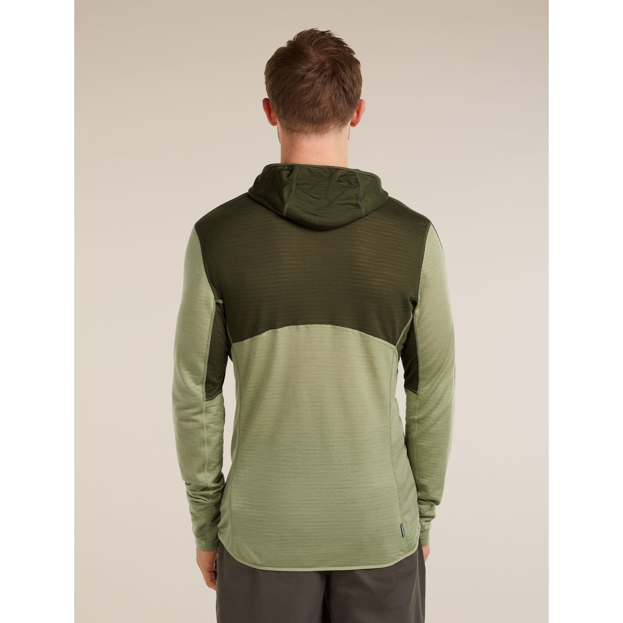 Icebreaker Men's Merino Blend 200 RealFleece Descender Long Sleeve Zip Hoodie