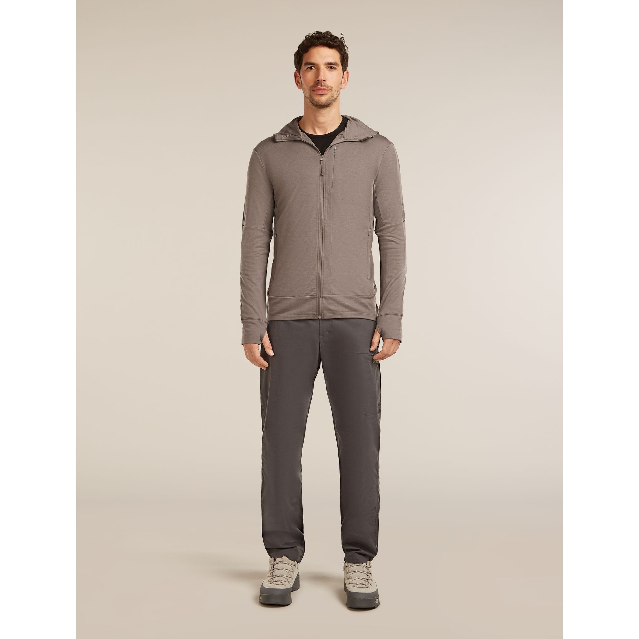 Icebreaker Men's Merino 260 Quantum Long Sleeve Zip Hoodie