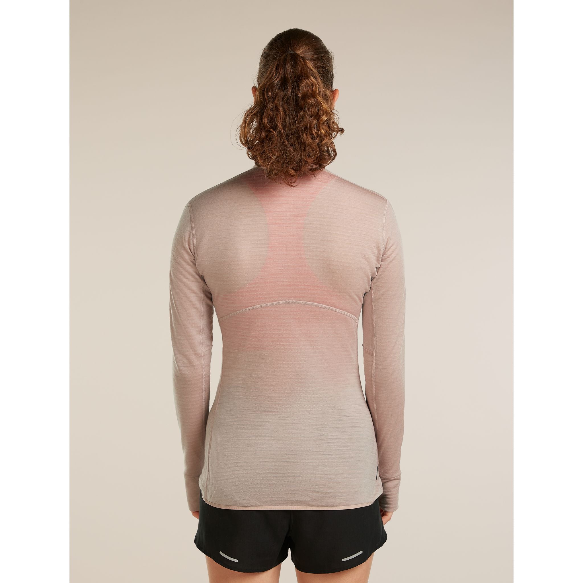 Icebreaker Women's Merino 200 RealFleece Descender Long Sleeve Half Zip