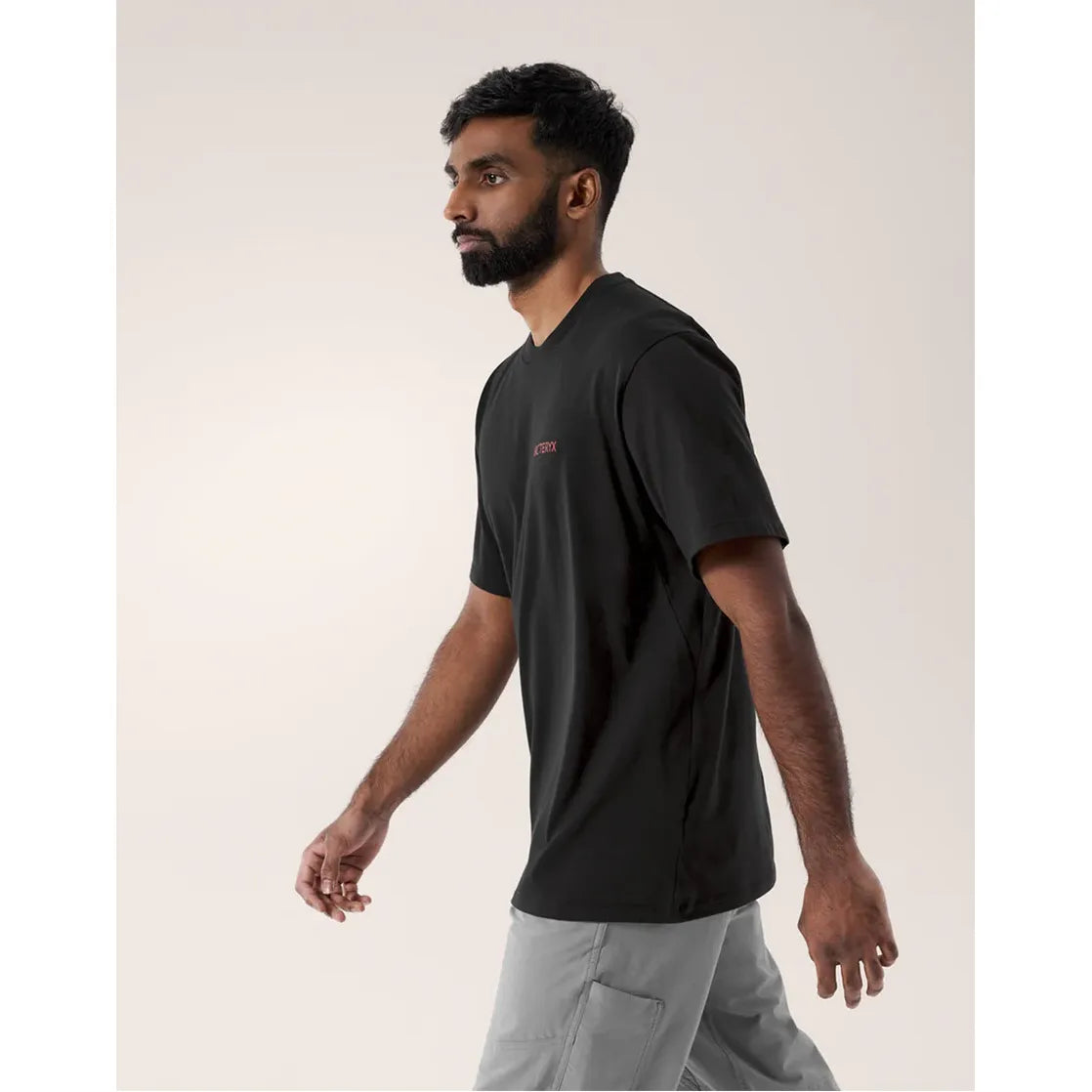 Arc'teryx Men's Kragg Supima Blurred Bird Short Sleeve T-Shirt T-shirts Outside Sports