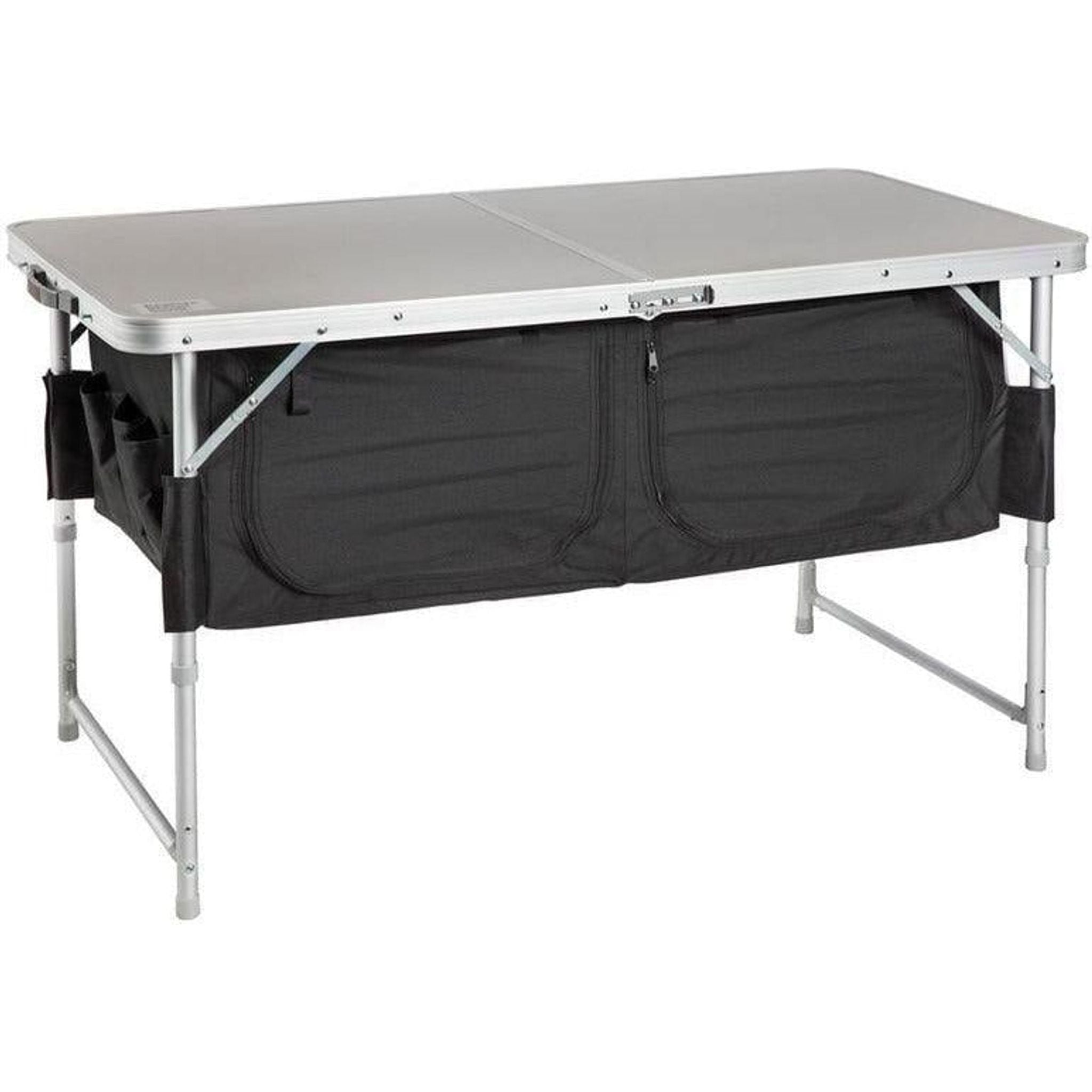 Kiwi Camping Bi-Fold Talble w/ Pantry Outside Sports