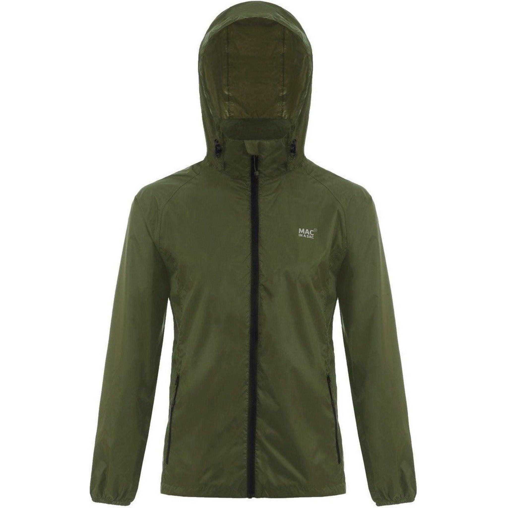 Mac-In-A-Sac Adult Rain Jacket Outside Sports