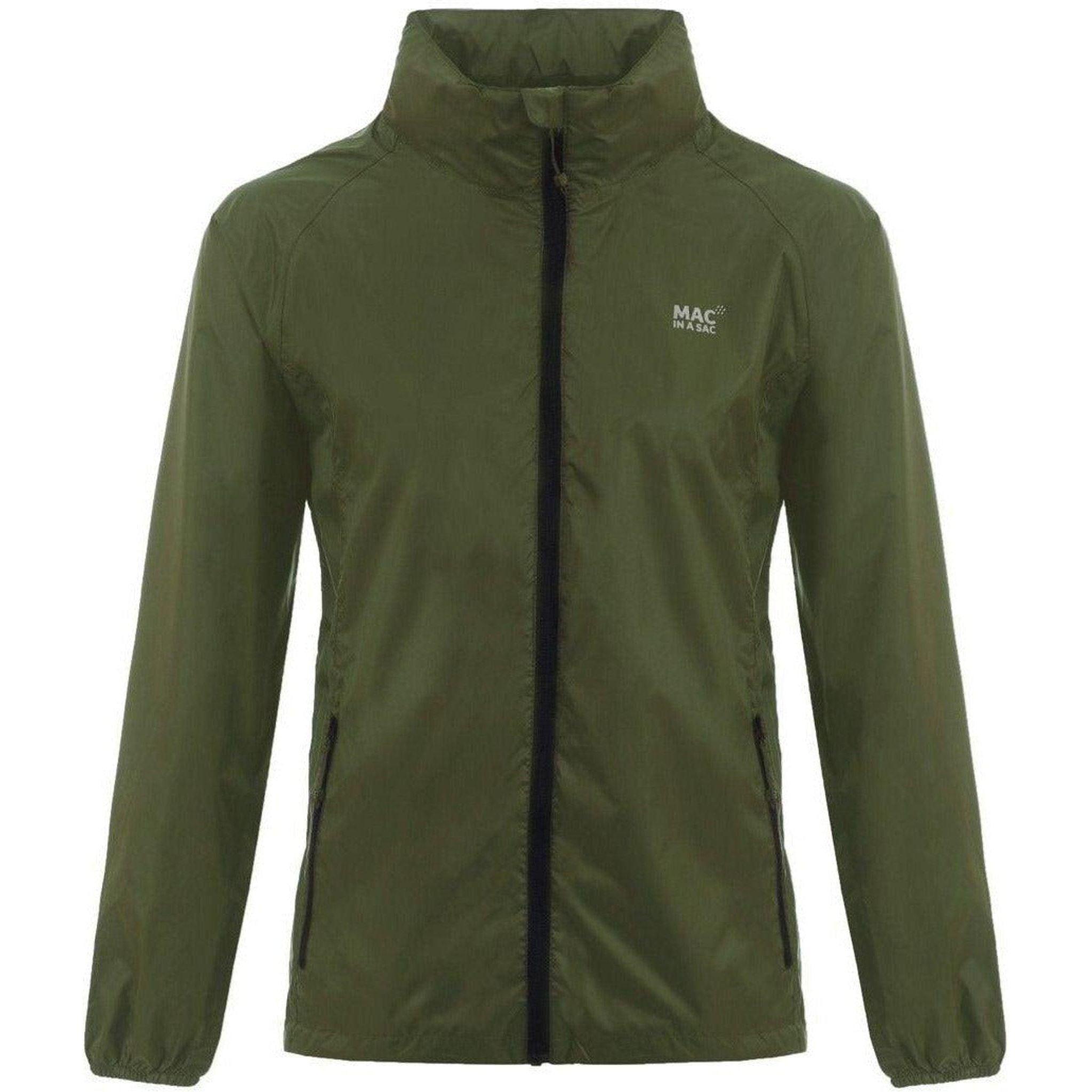 Mac-In-A-Sac Adult Rain Jacket Outside Sports
