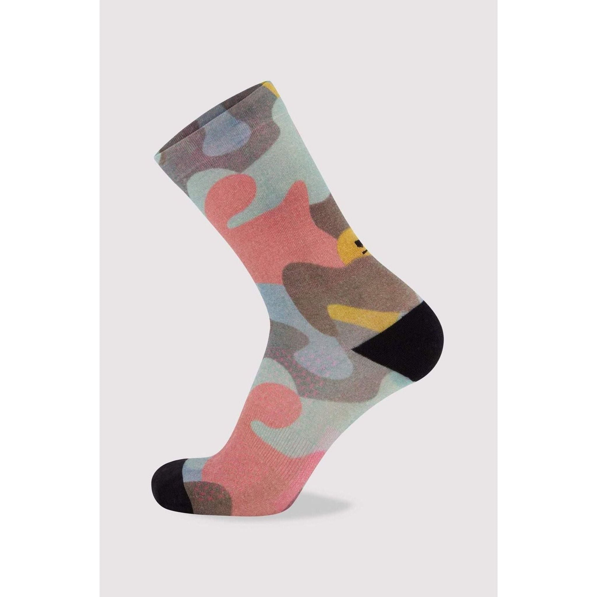 Mons Royale Unisex Atlas Crew Sock Digital Outside Sports