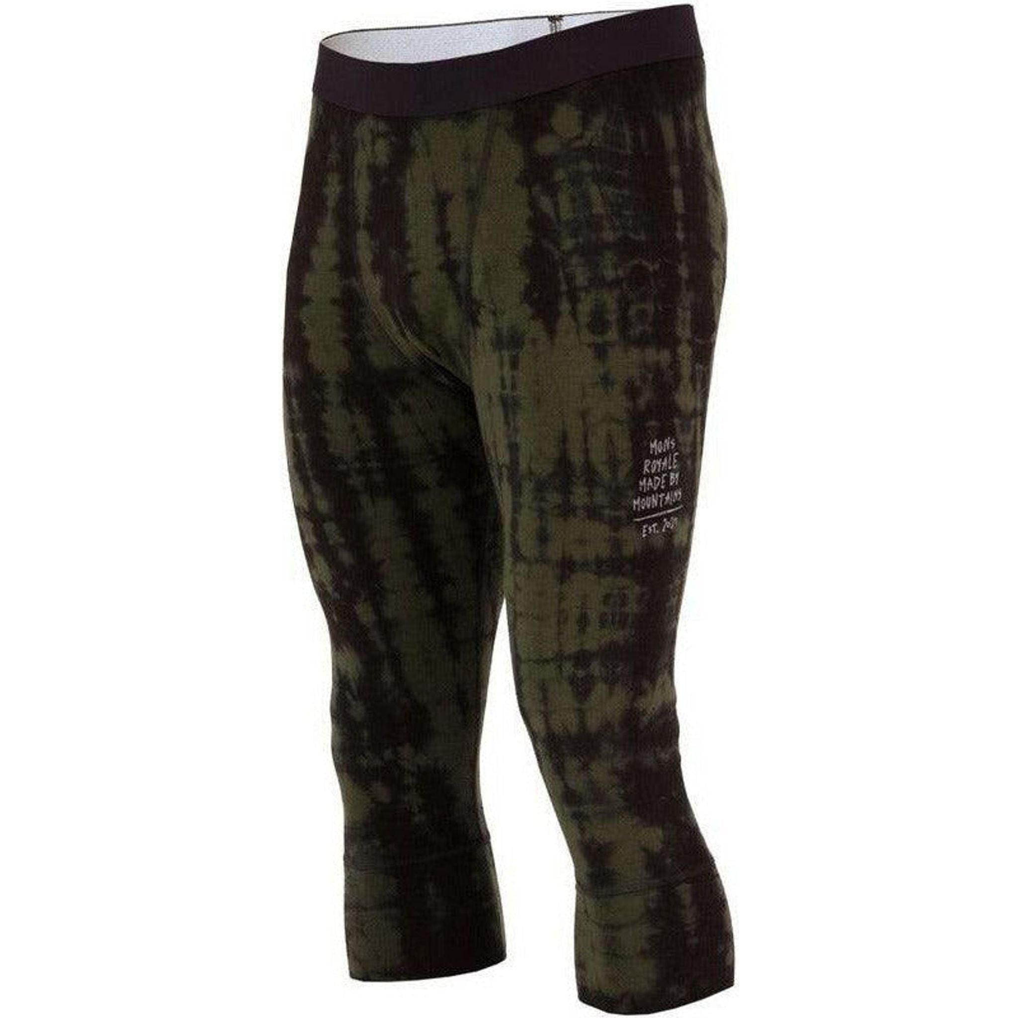 Mons Royale Mens Cascade 3/4 Leggings Outside Sports