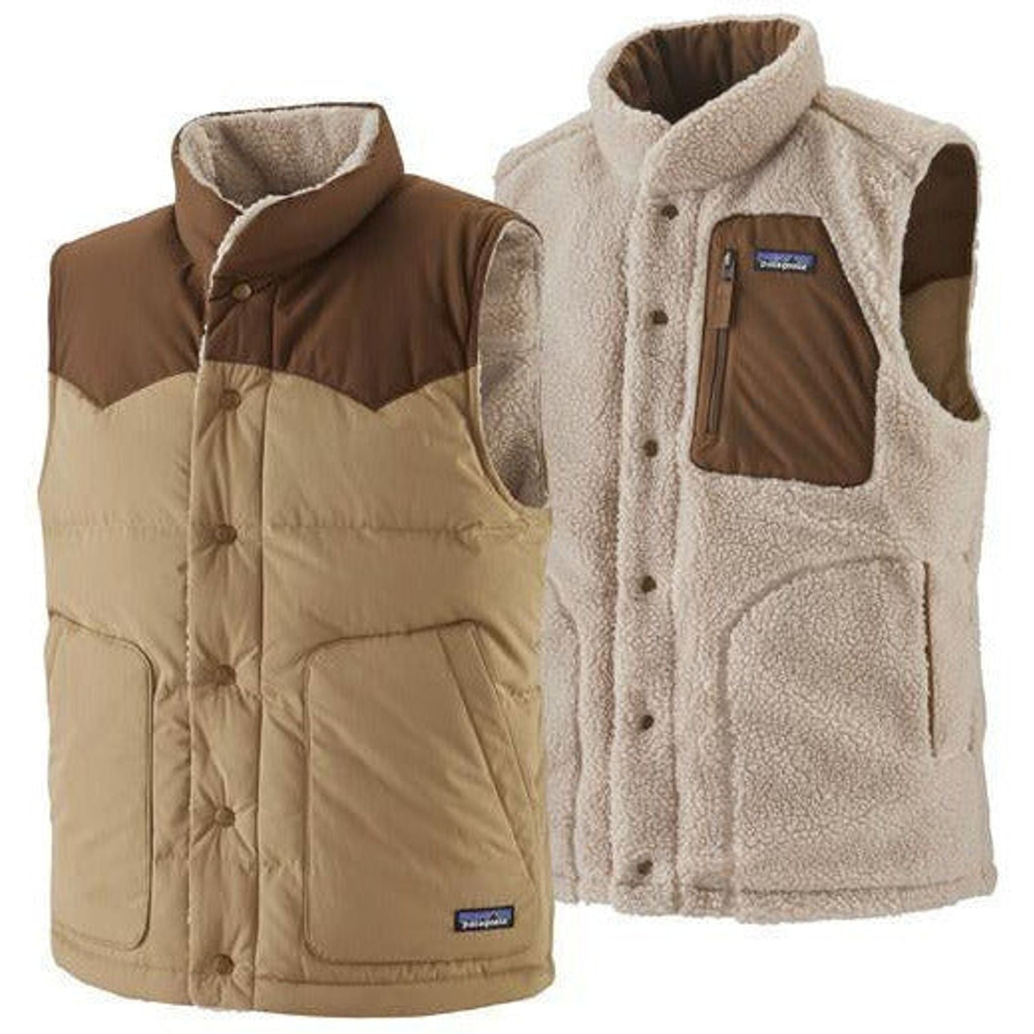 Patagonia Mens Reversible Bivy Down Vest Outside Sports