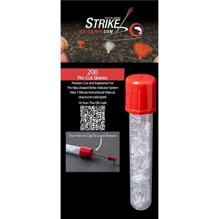 NZ Strike Indicator Pre-Cut Sleeves and Vial