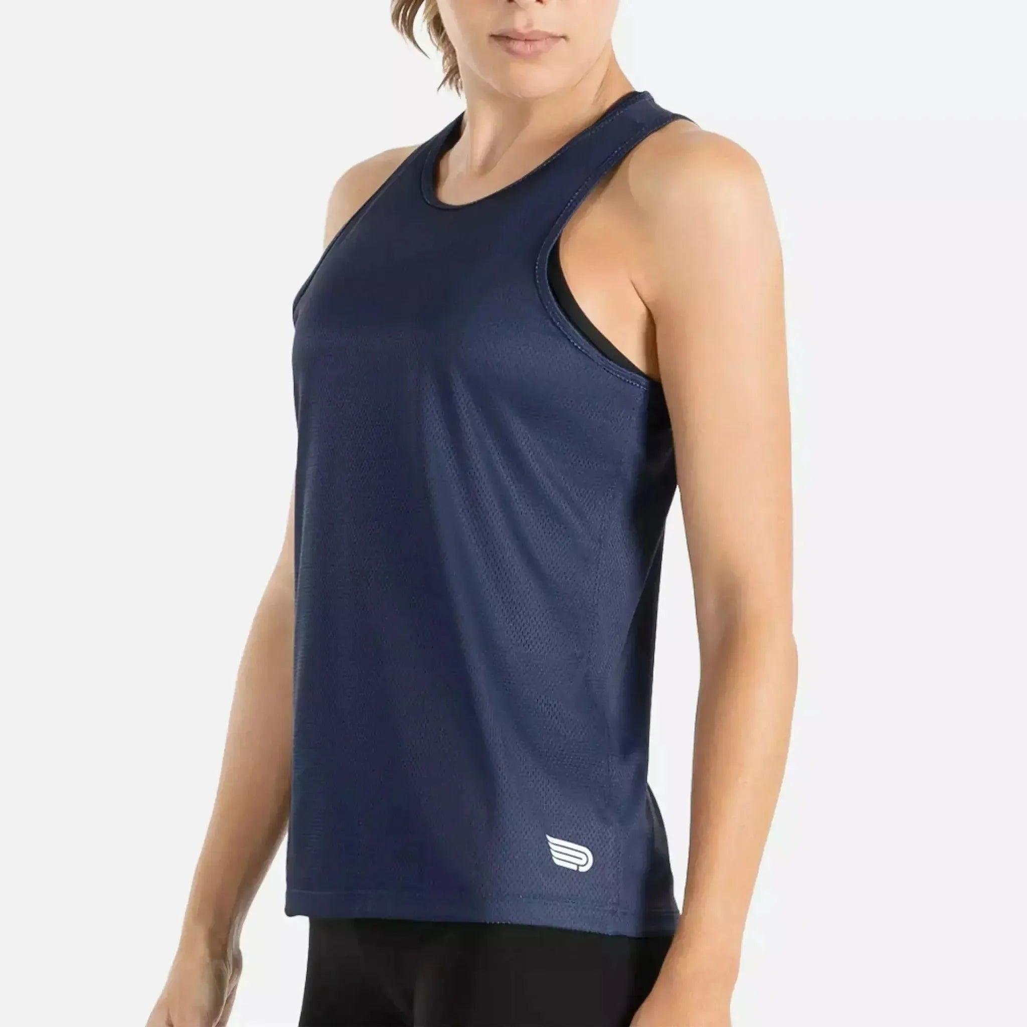 Pressio Womens Hapai Singlet Wideback Outside Sports