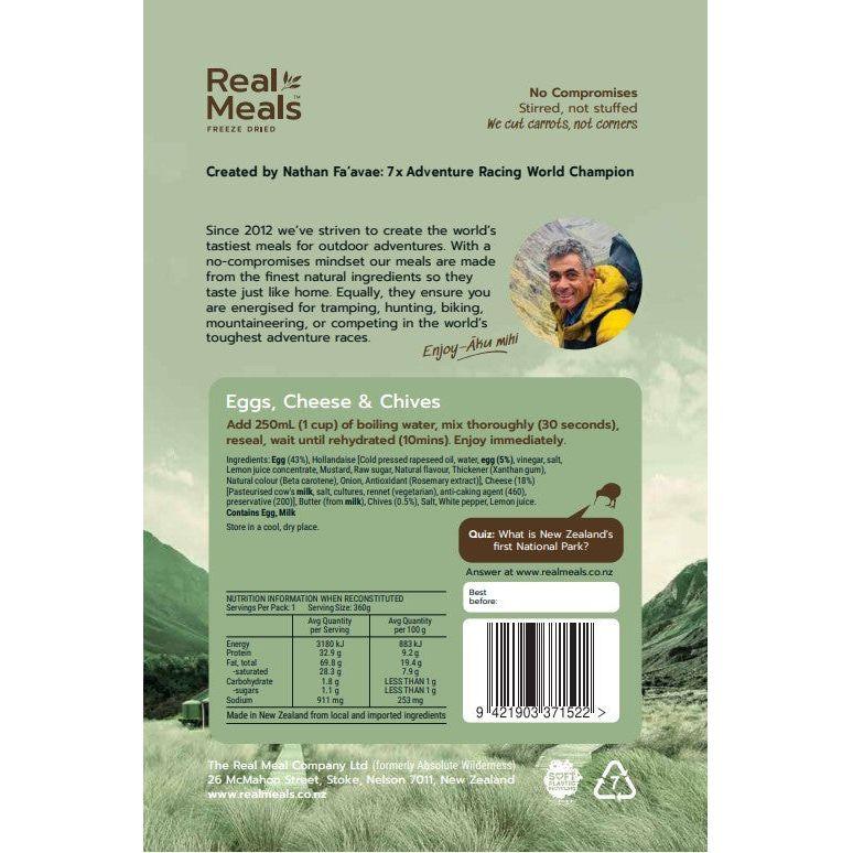 Real Meals Eggs, Cheese and Chives