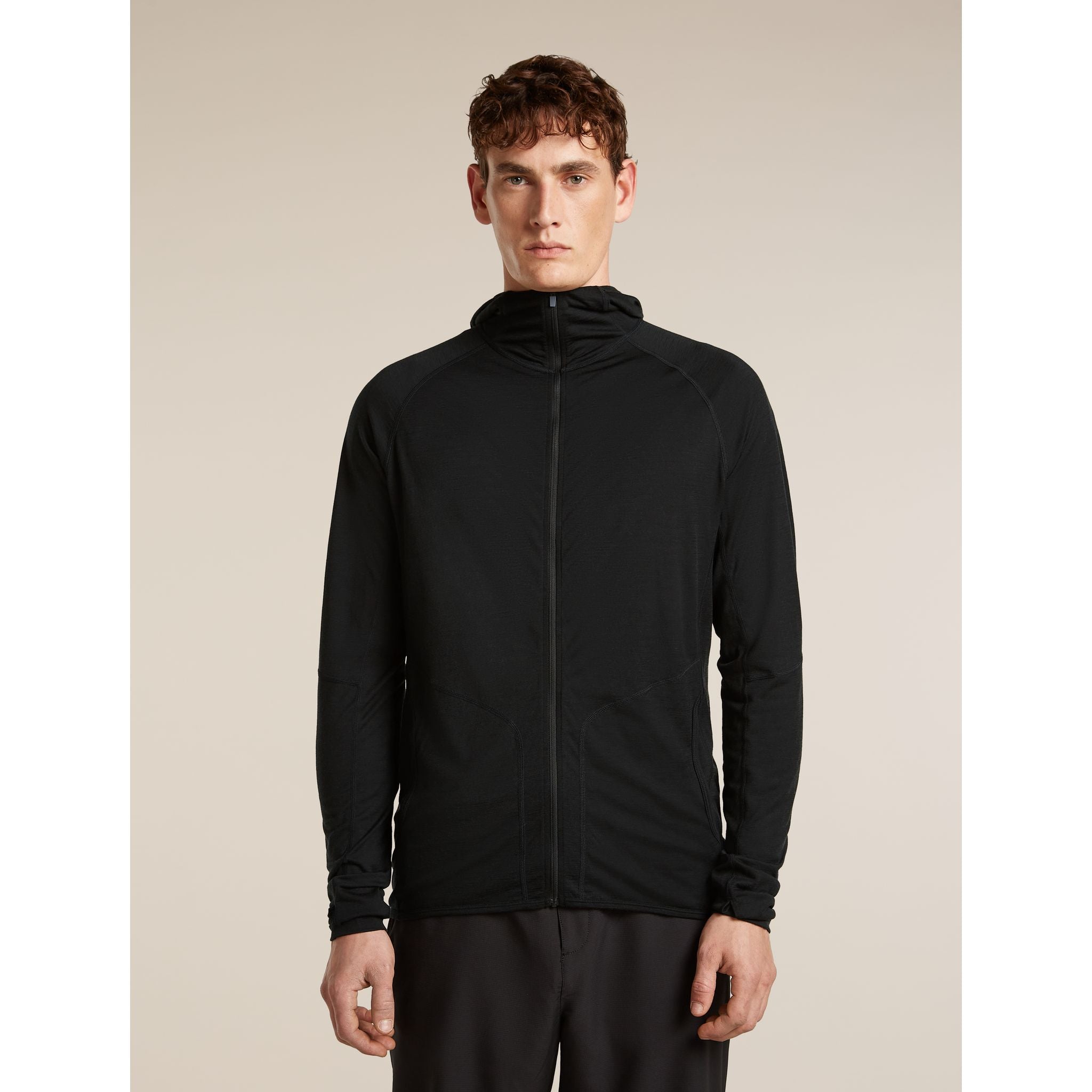 Icebreaker Men's 150 MerinoFine Ace LS Zip Hoodie