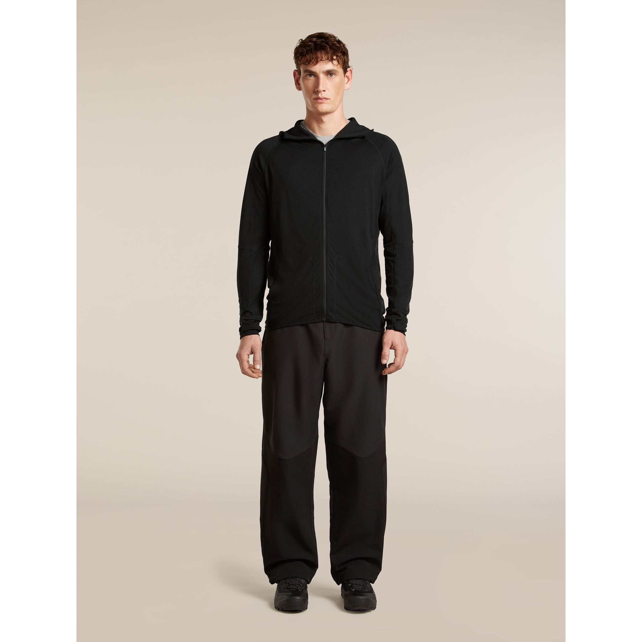 Icebreaker Men's 150 MerinoFine Ace LS Zip Hoodie