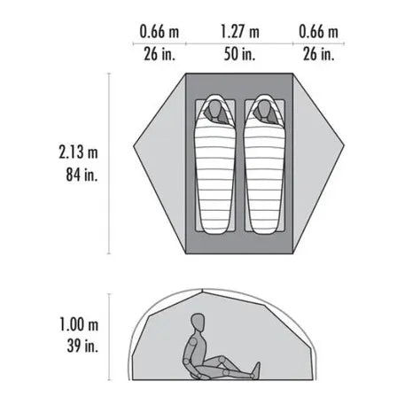 MSR FreeLite 2 Person Tent