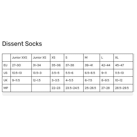 Dissent Ski GFX Compression Genuflex Socks