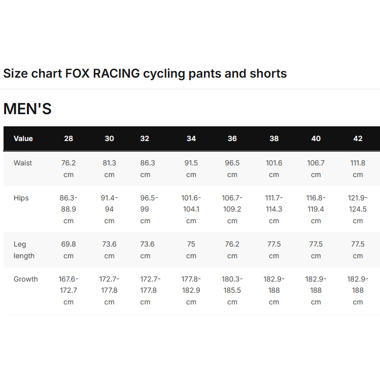 Fox Men's Ranger Pant Lunar SE