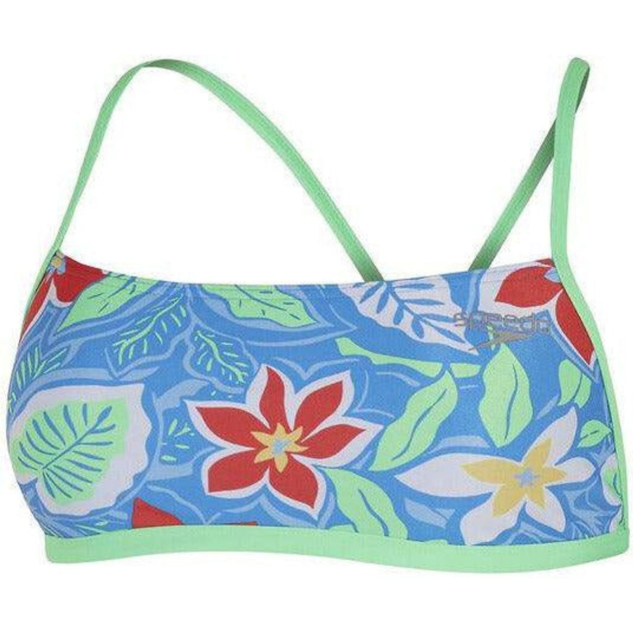 Speedo Allover Digi Print X Back Bikini 2pc Outside Sports