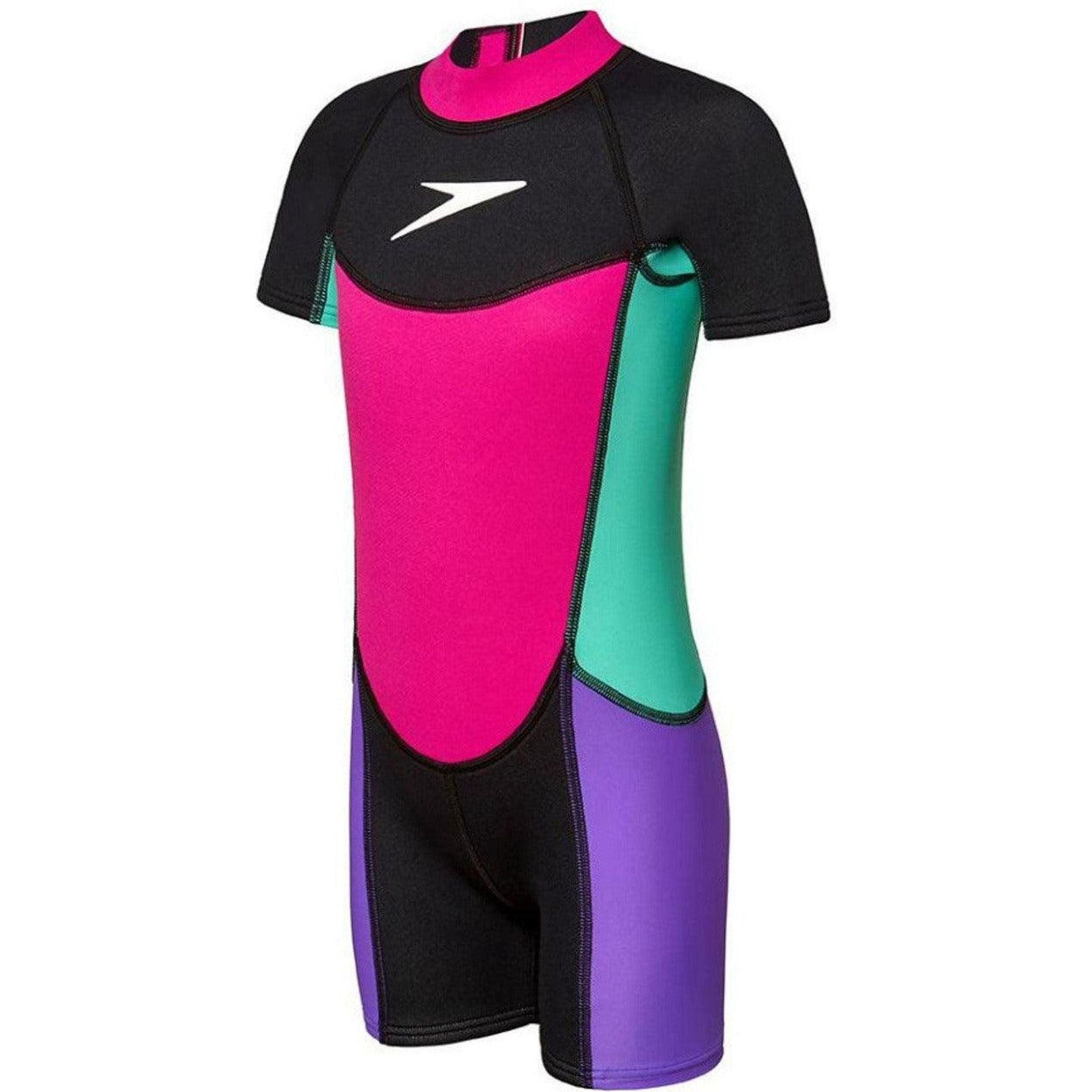 Speedo Toddler Girls Neoprene Suit Outside Sports
