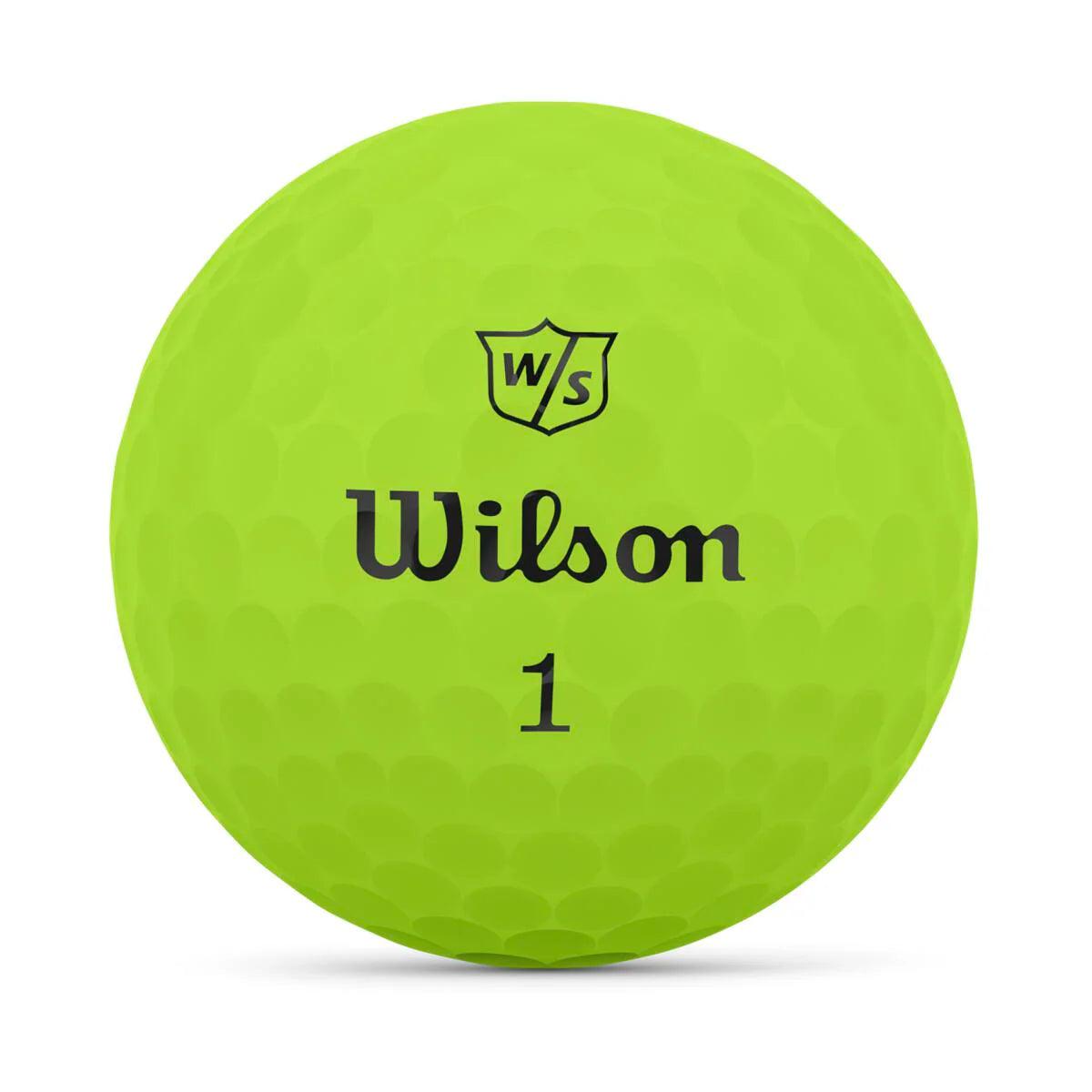 Wilson Duo Soft Green Golf Ball 3PK