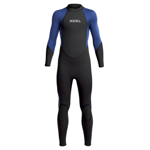 Xcel Youth Axis 3/2mm Flatlock Back Zip Long Sleeve Full Wetsuit
