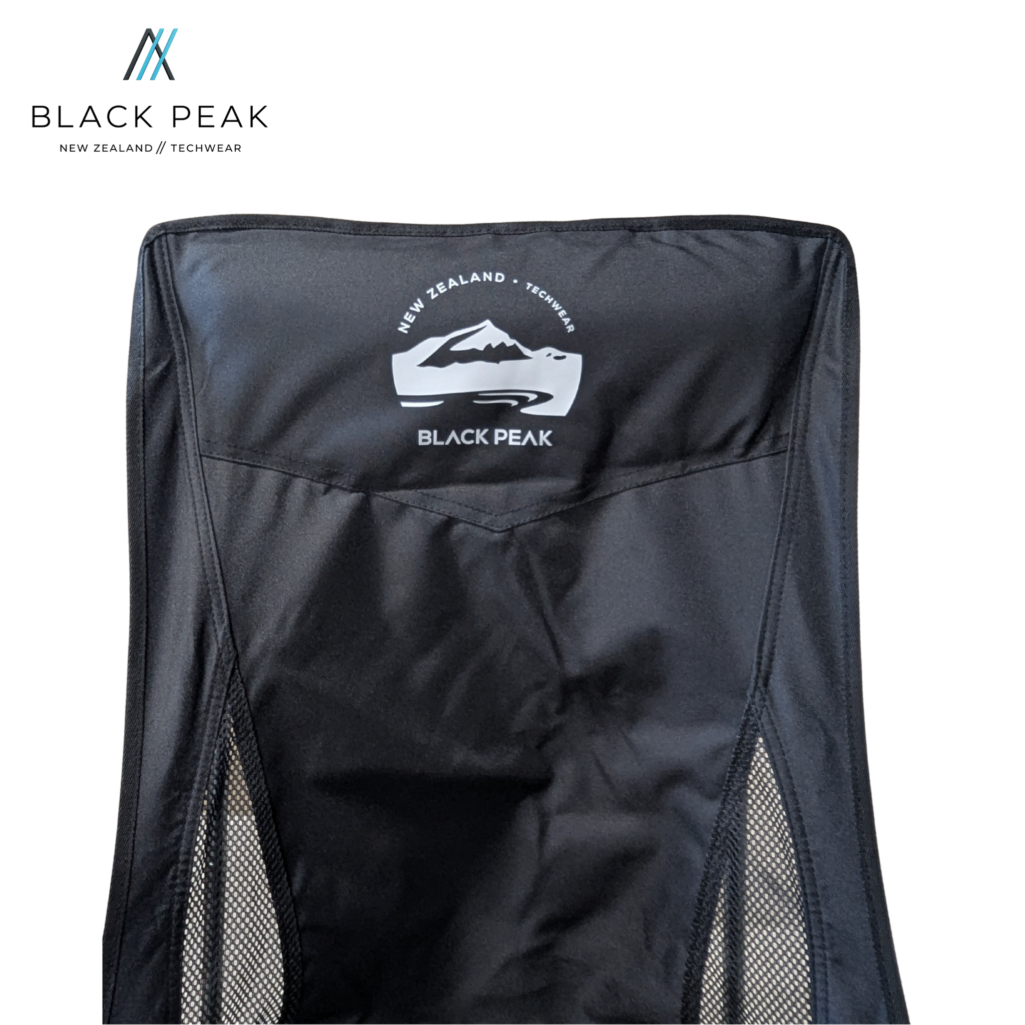 Black Peak High Back Camping Chair