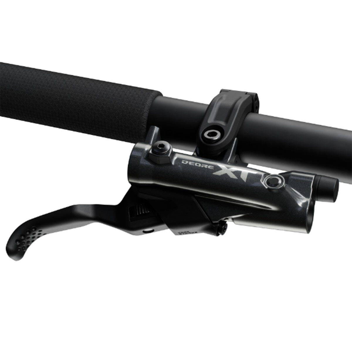 Shimano Deore XT BR-M8220 Right Front Disc Brake Kit 1000mm 4 Piston *Low Viscosity Oil Only*