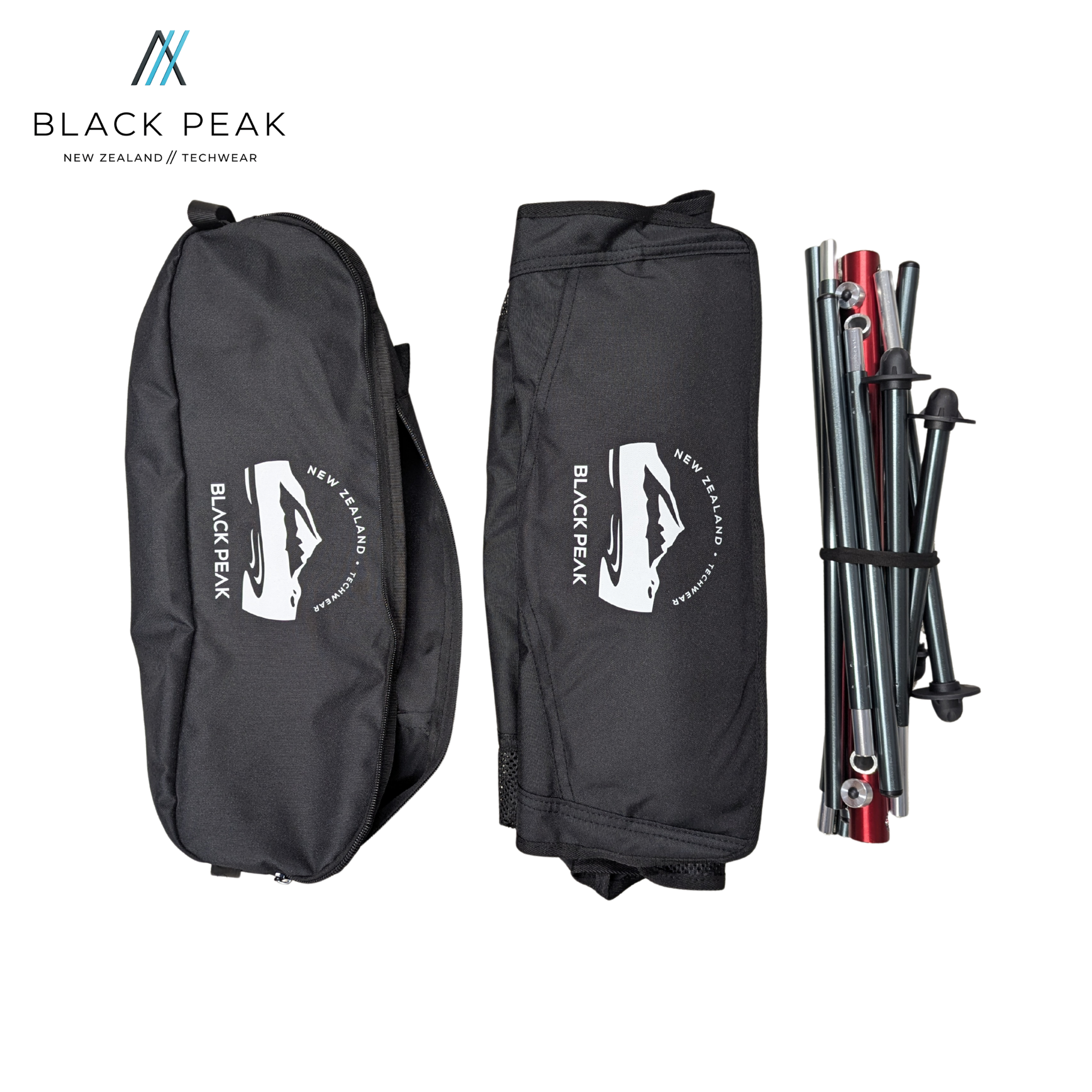 Black Peak High Back Camping Chair