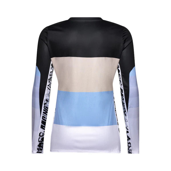 Fox Women's Ranger Long sleeve Grid Bike Jersey