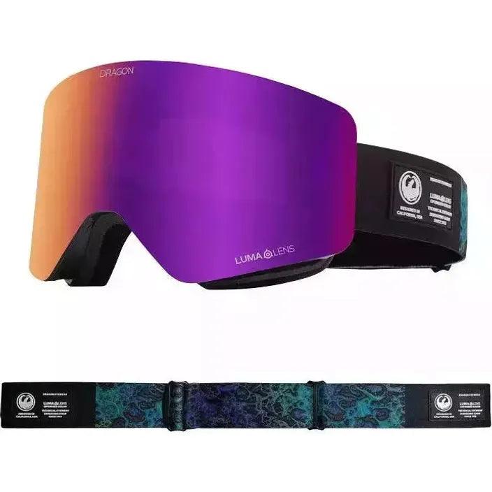 DRAGON R1 OTG (Low Bridge) - BLACK PEARL / LL PURPLE ION + LL AMBER Outside Sports