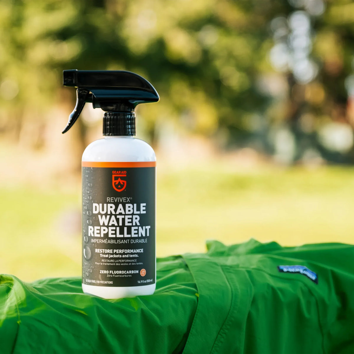 Gear Aid Durable Water Repellent Spray - PFAS Free Repair Kits Outside Sports