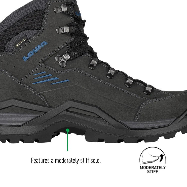 Lowa Men's Renegade Evo Gore-Tex Mid Wide Hiking Boots