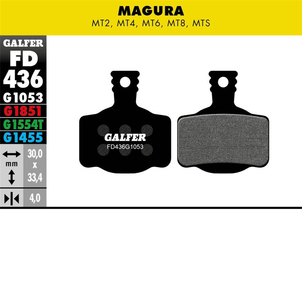 Galfer Performance Brake Pad Magura MT2-4-6-8