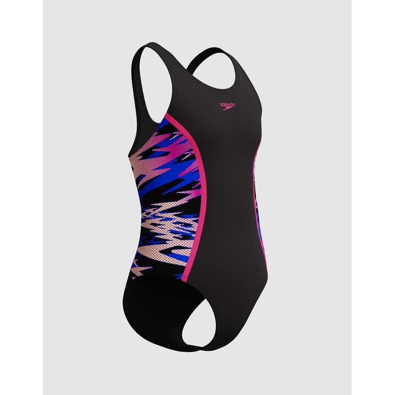 Speedo Girls Hyperboom Splice Muscleback Swimsuit