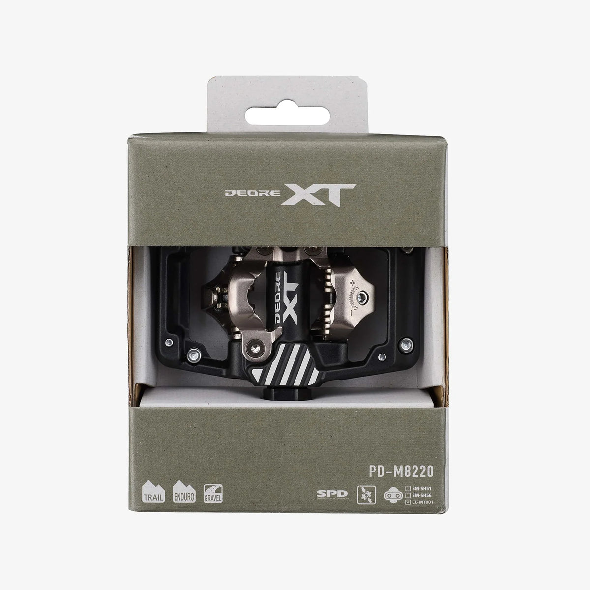 Shimano PD-M8220 SPD Deore XT MTB Pedals Pedals Outside Sports