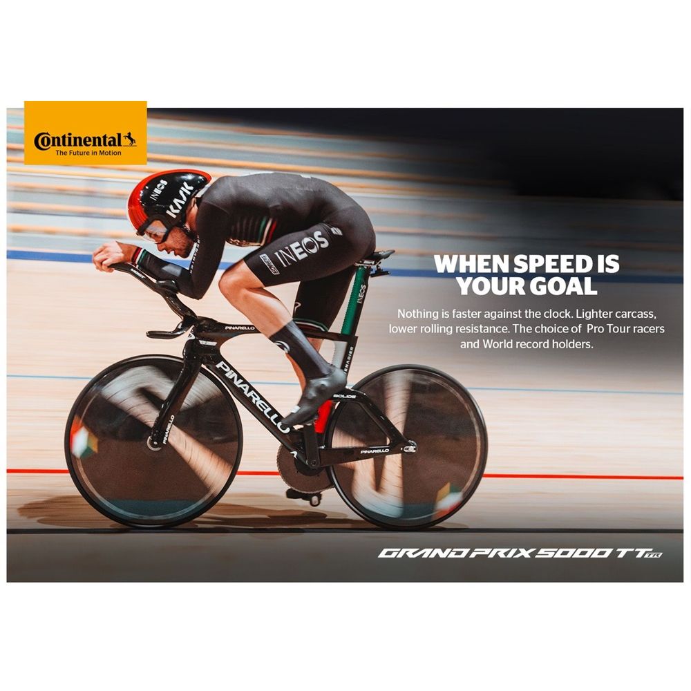 Continental GP5000TT TR 700x25 Black/Black Tyre