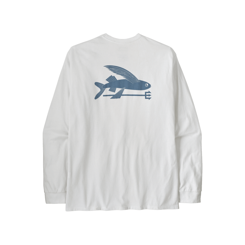 Patagonia Men's L/S Flying Fish Responsibili-Tee T-Shirt