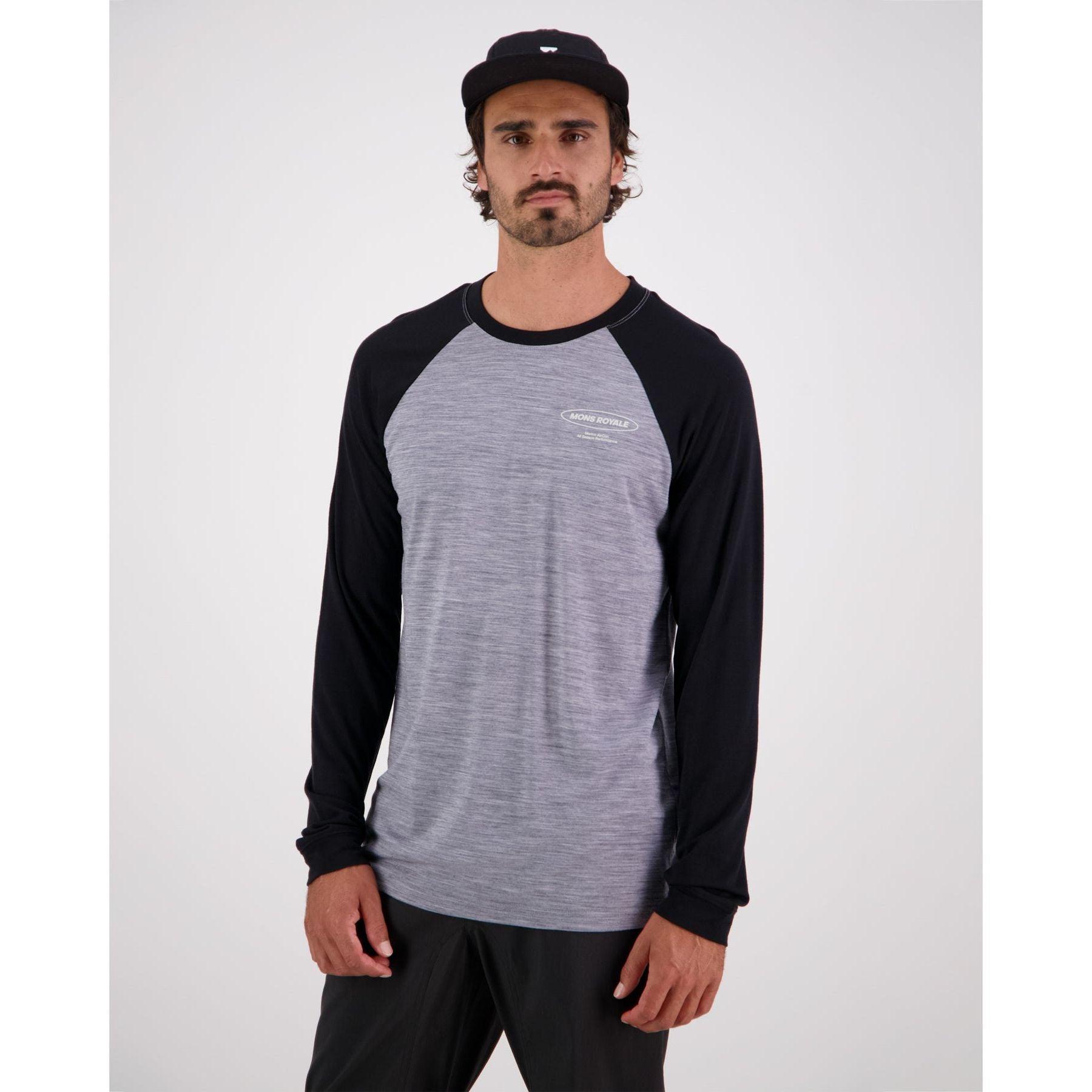 Mons Royale Men's Icon Raglan <span style="background-color:rgb(246,247,248);color:rgb(28,30,33);"> T-Shirts and Tanks </span>
