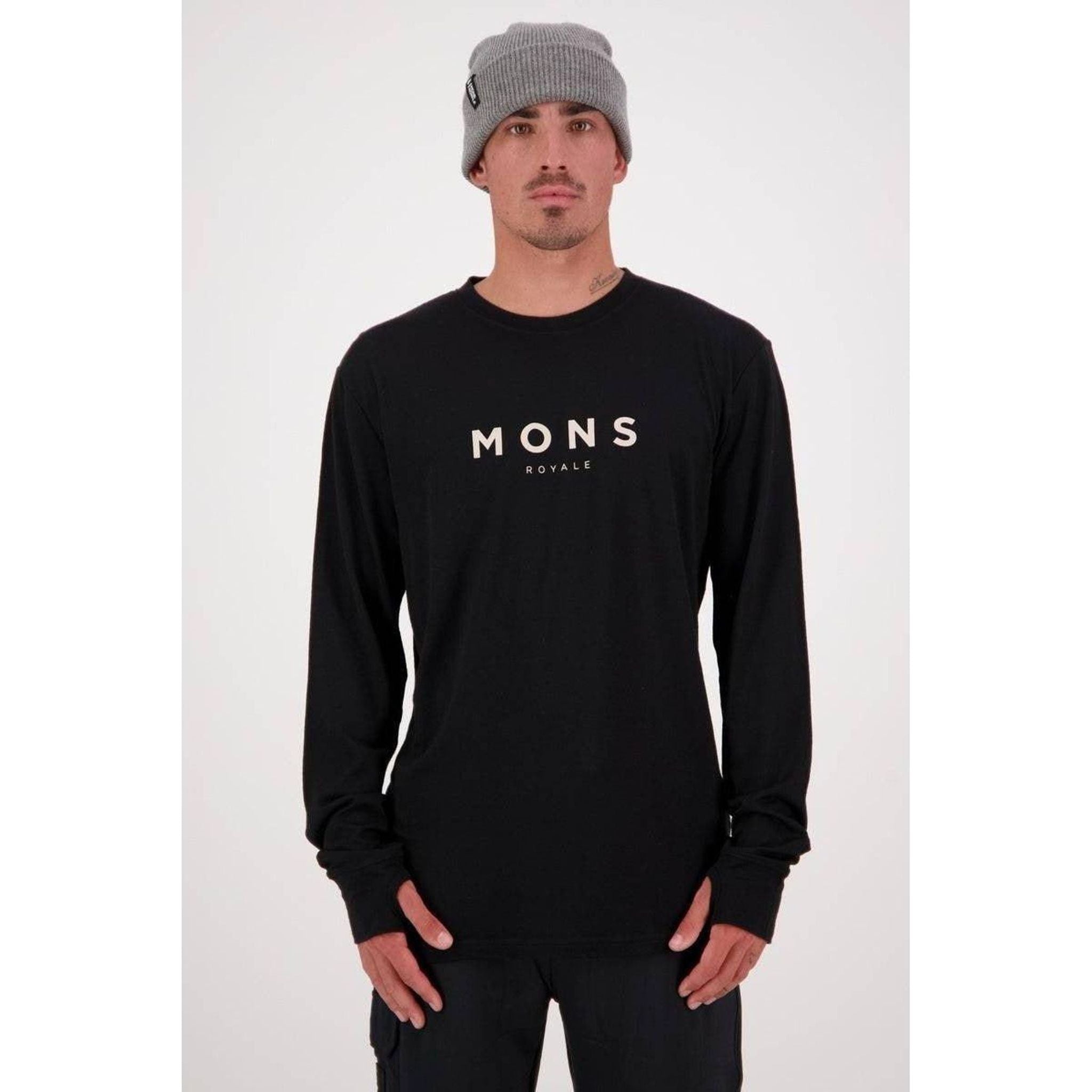 Mons Royale Mens Yotei Classic LS Outside Sports