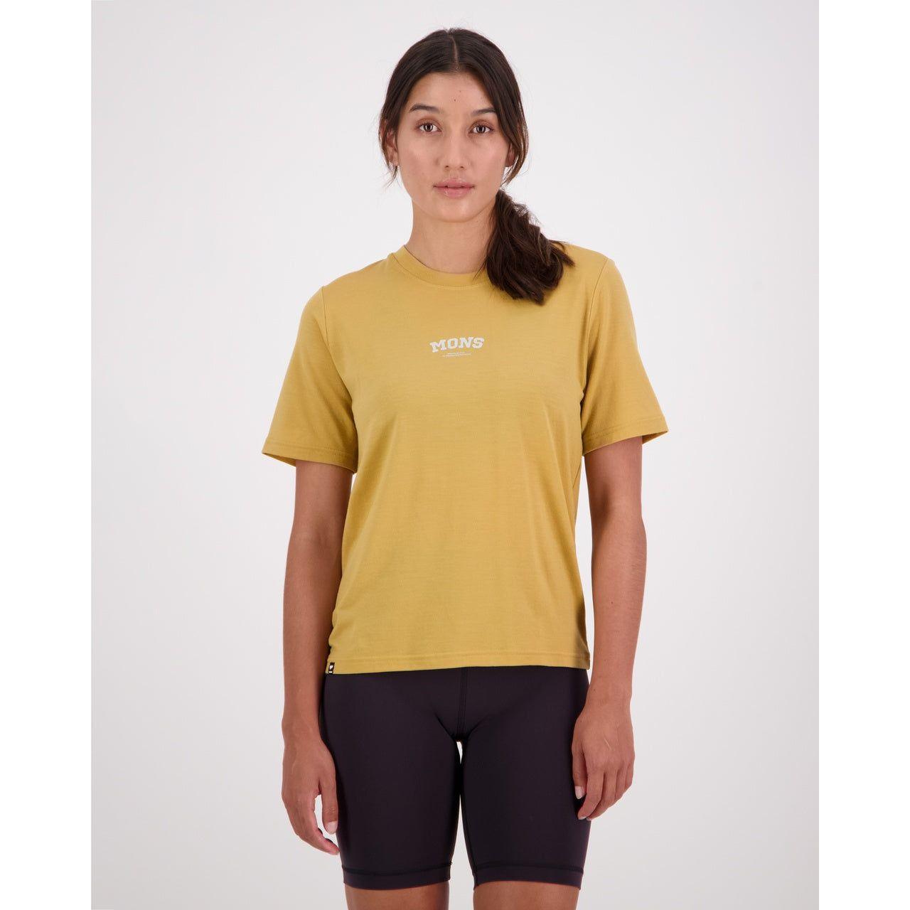 Mons Royale Women's Icon Relaxed Tee1 <span style="background-color:rgb(246,247,248);color:rgb(28,30,33);"> T-Shirts and Tanks </span>