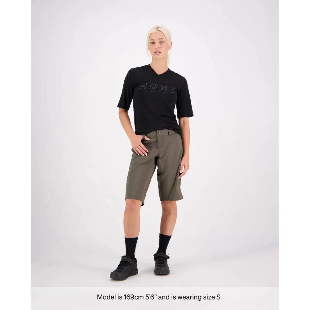 Mons Royale Women's Virage Bike Shorts 2.0 <span style="background-color:rgb(246,247,248);color:rgb(28,30,33);"> Bike Shorts </span>