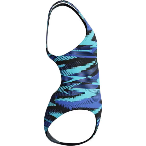 Speedo Kid's Girl Hyperboom Allover Print One Piece