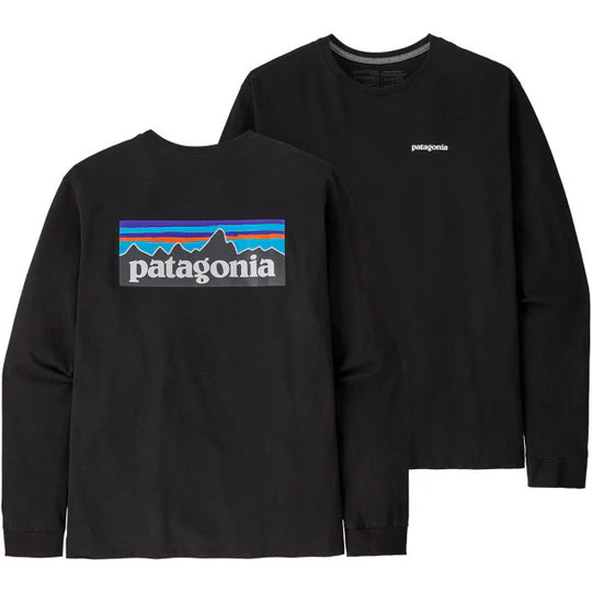 Patagonia Women's L/S P-6 Logo Responsibili-Tee