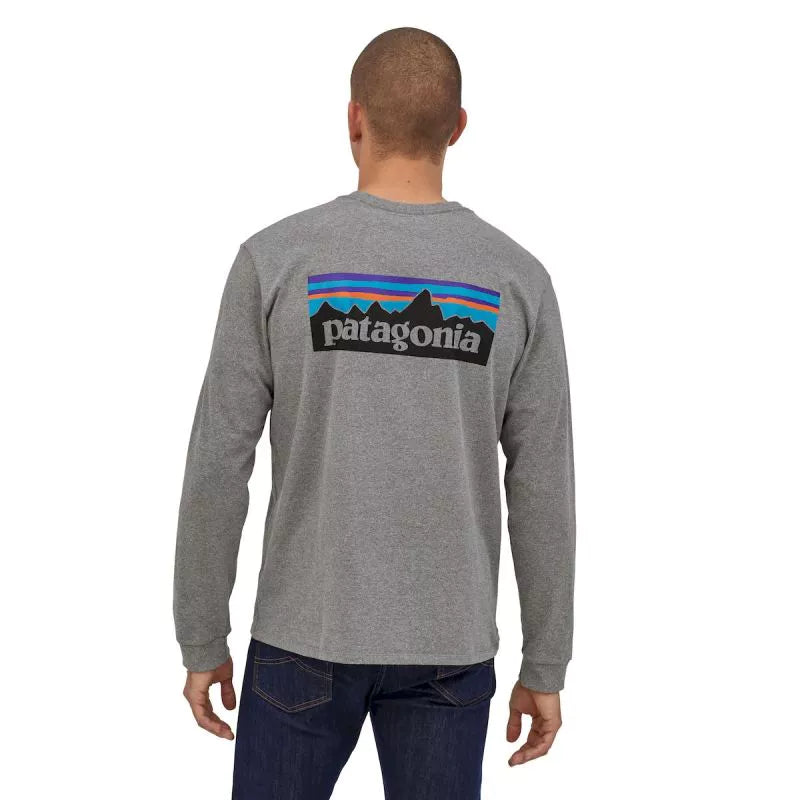 Patagonia Men's L/S P-6 Logo Responsibili-Tee