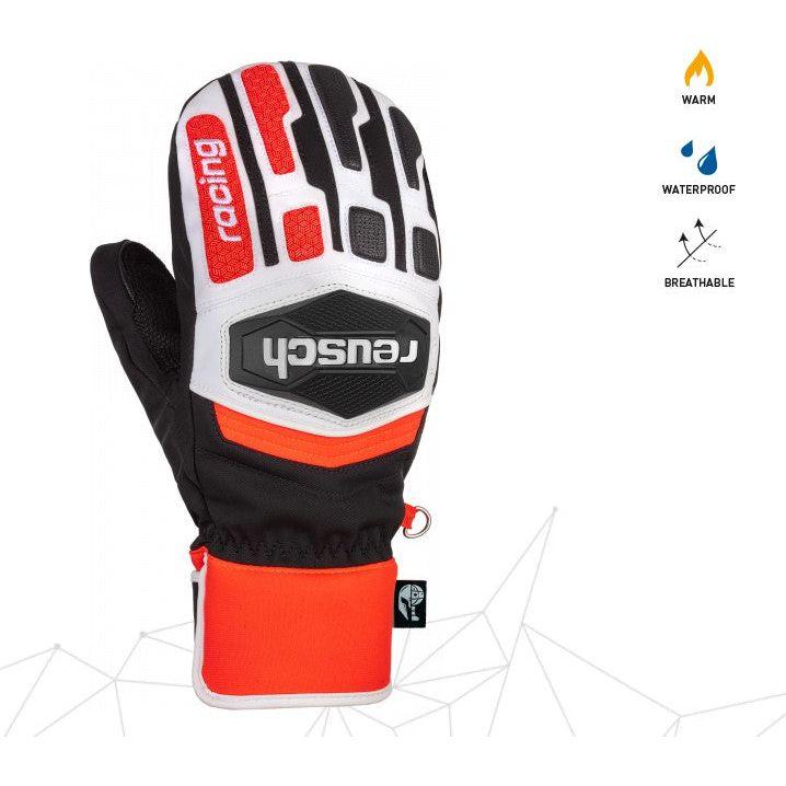 Reusch Men's Worldcup Warrior R-TX XT Mitten <span style="background-color:rgb(246,247,248);color:rgb(28,30,33);"> Snow Gloves and Mitts </span>