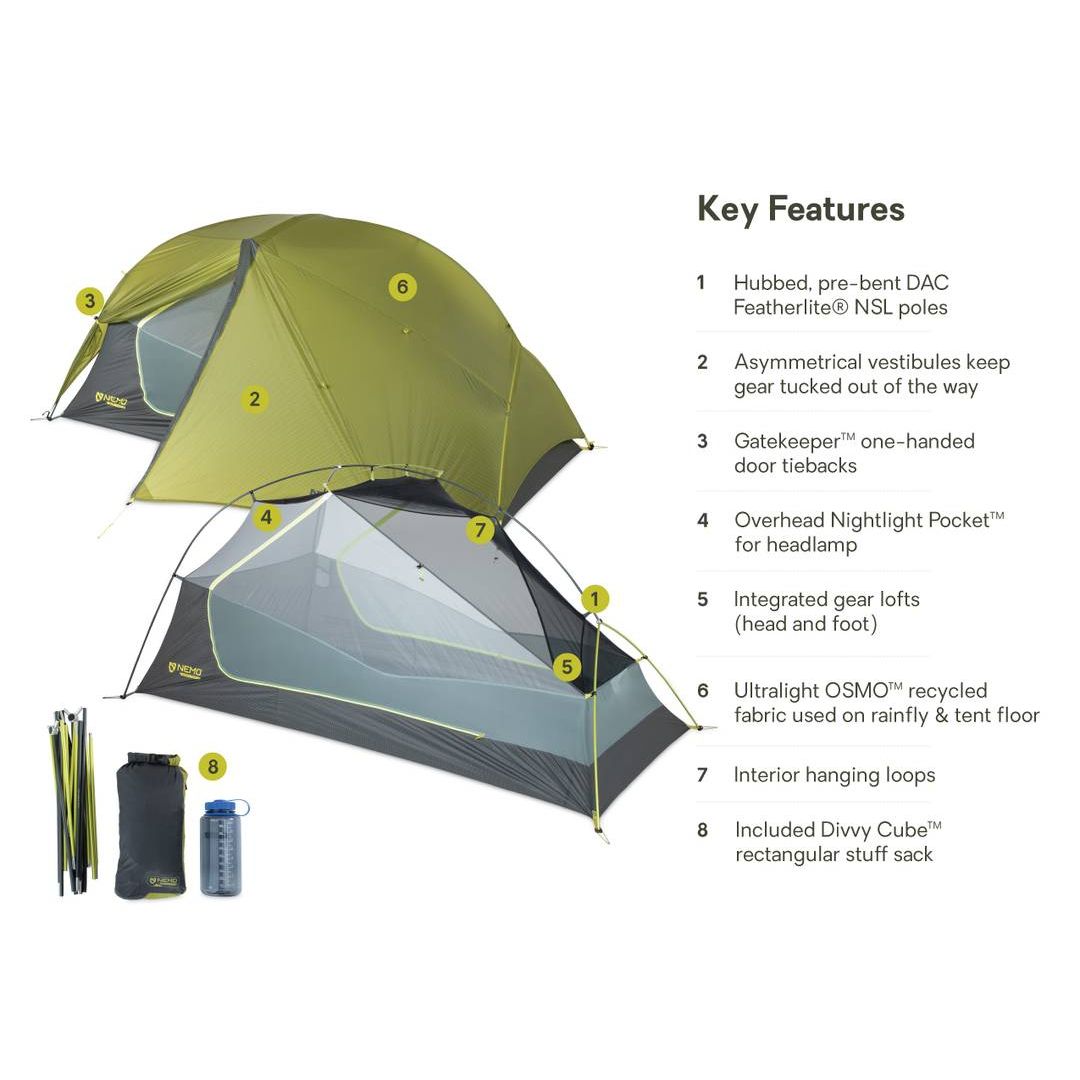 Nemo Dragonfly OSMO 2P Tent